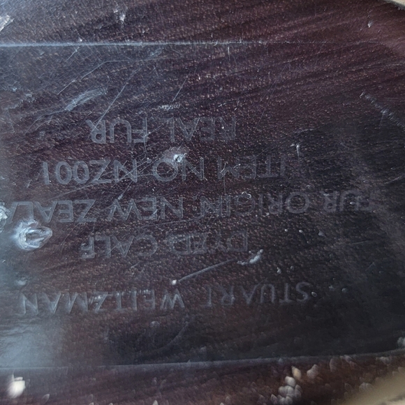 Stuart Weitzman leopard calf skin heels - Picture 4 of 6